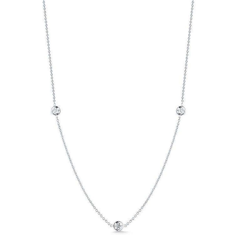 http://williambarthman.bluestar-apps.com/upload/product/Roberto Coin 18K White Gold Dbi 3 Diamond Station Necklace