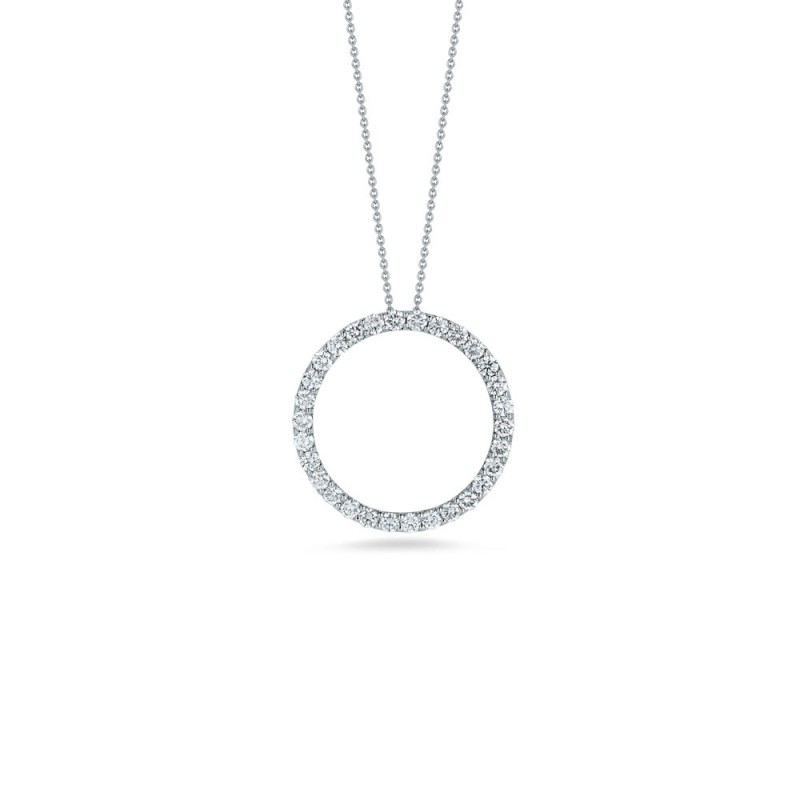 http://williambarthman.bluestar-apps.com/upload/product/Roberto Coin 18K Gold Circle Pendant With Diamonds