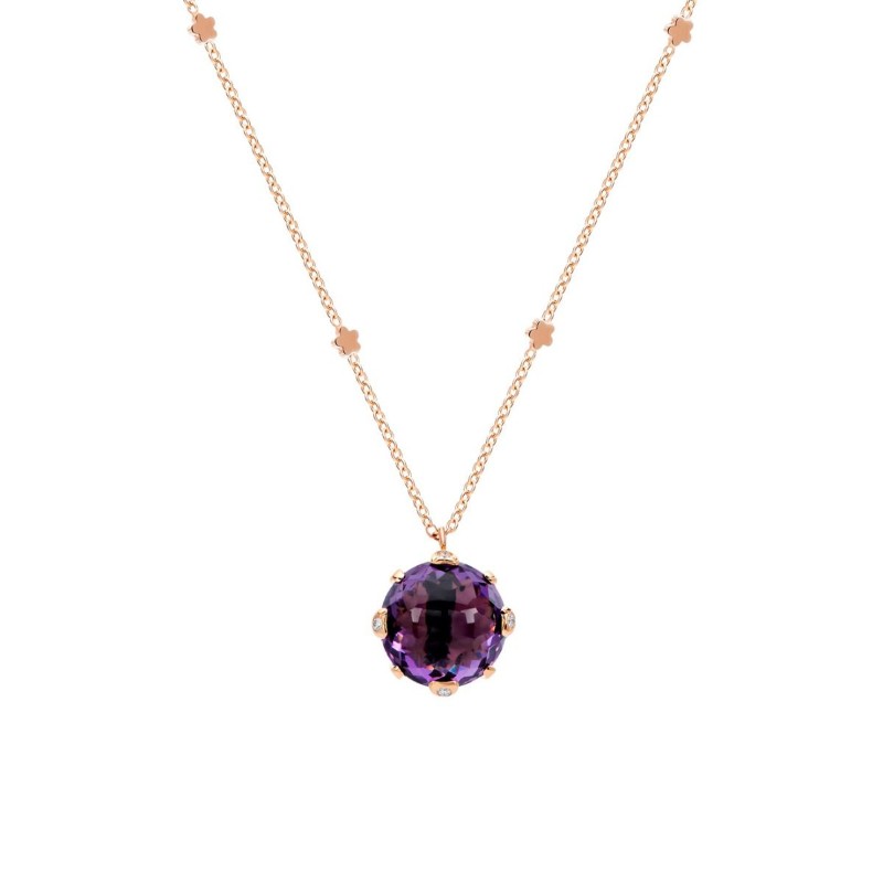 http://williambarthman.bluestar-apps.com/upload/product/18K ROSE GOLD SISSI AMETHYST AND DIAMOND NECKLACE 0.04,  AMY-6.37. 