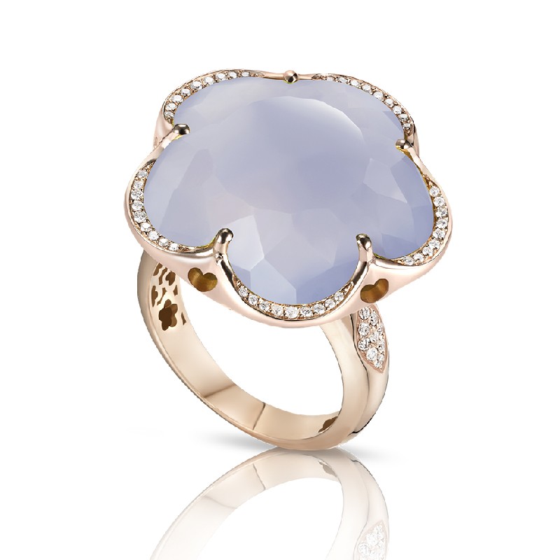 http://williambarthman.bluestar-apps.com/upload/product/18K ROSE GOLD DIAMOND AND CALCEDNY BON TON RING 0.25-DIA  33.38-CALCEDNY. 