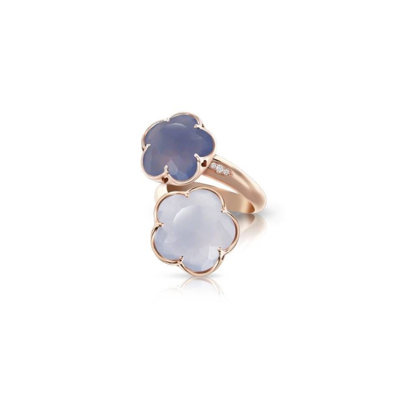 http://williambarthman.bluestar-apps.com/upload/product/18K ROSE GOLD DIAMOND CALCEDNY BON TON RING 0.05-DIA  15.23-CALCEDNY. 