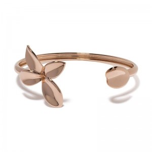 18K ROSE GOLD GIARDINI SEGRETI BANGLE. 