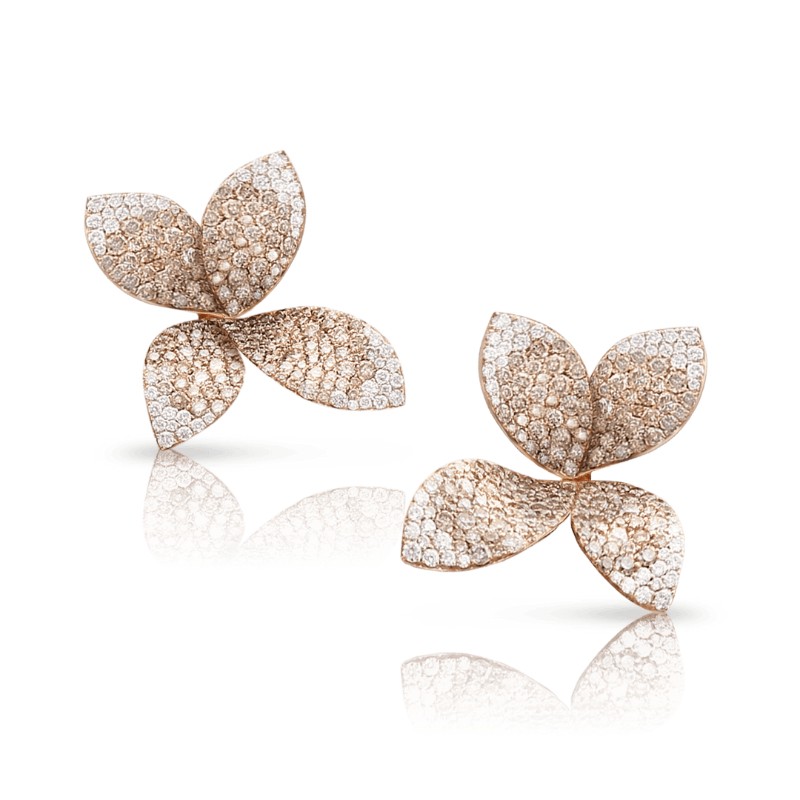 http://williambarthman.bluestar-apps.com/upload/product/18K ROSE GOLD DIAMOND GIARDINI SEGRETI EARRINGS 4.14CT. 