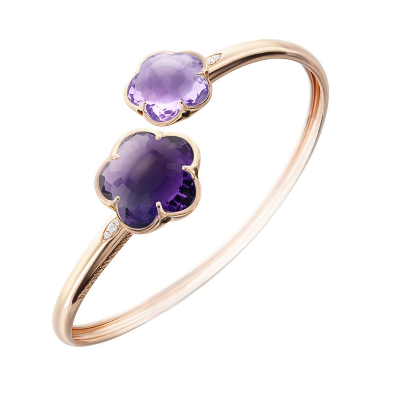 http://williambarthman.bluestar-apps.com/upload/product/18K ROSE GOLD BON TON AMETHYST AND DIAMOND BANGLE 0.05, AMETH-15.24. 