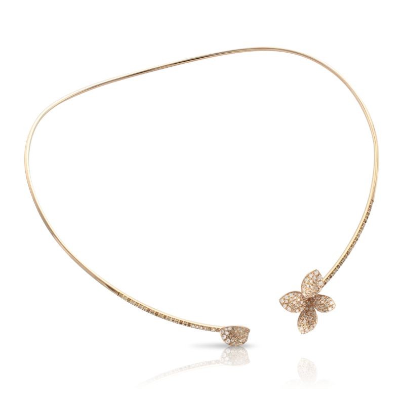 http://williambarthman.bluestar-apps.com/upload/product/Pasquale Bruni 18k Rose Gold Petit Garden Diamond Necklace