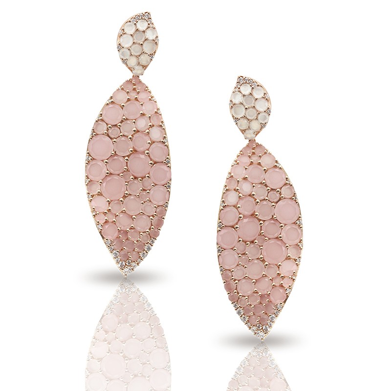 http://williambarthman.bluestar-apps.com/upload/product/Pasquale Bruni 18K Rose Gold Lakshmi Earrings with Pink Chalcedony, Moonstone and Diamonds