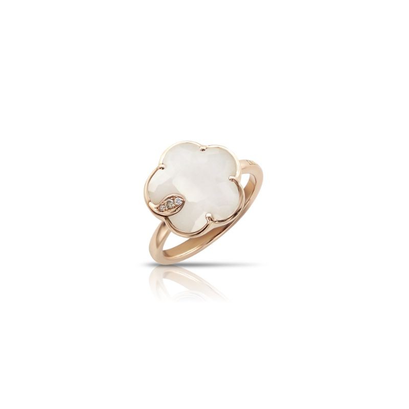 http://williambarthman.bluestar-apps.com/upload/product/18K PINK GOLD JOLI WHITE QUARTZ RING 0.04-DIA, 4.04-WHT QUARTZ. 