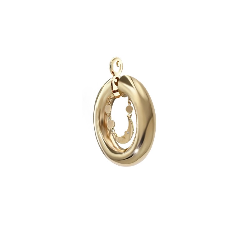 http://williambarthman.bluestar-apps.com/upload/product/18K ROSE GOLD ONE-EARRING FIGLIA DEI FIORI WITH MOON 0.01. 