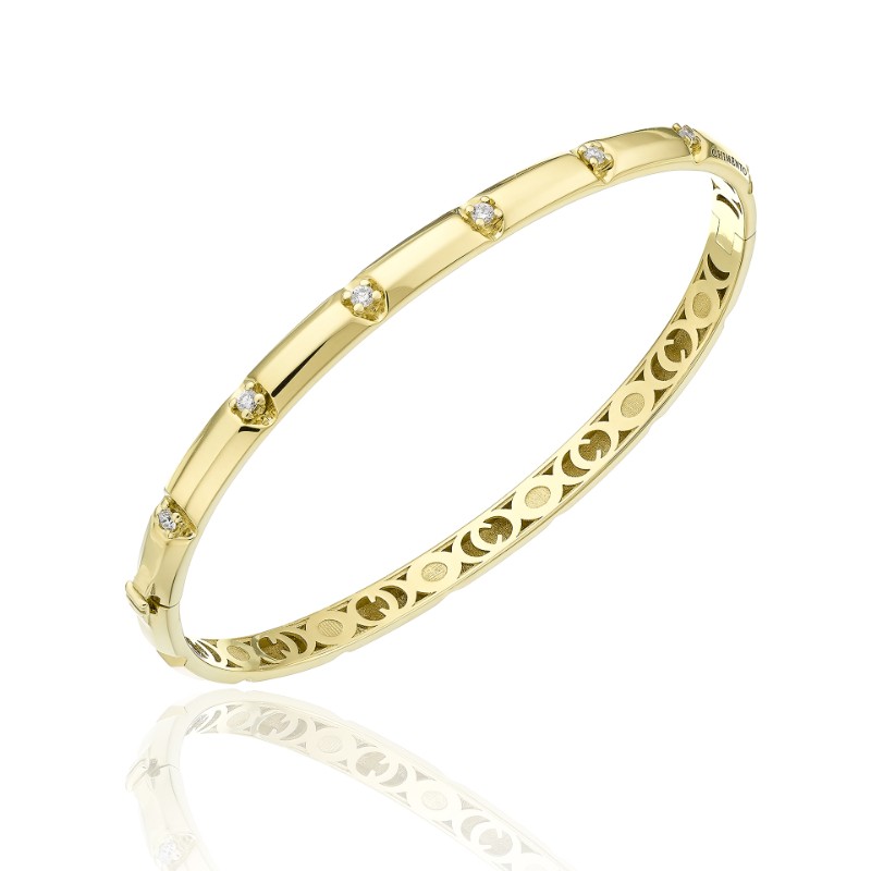 http://williambarthman.bluestar-apps.com/upload/product/CHIMENTO 18K YELLOW GOLD DIAMOND BANGLE 0.21 VS-G. 