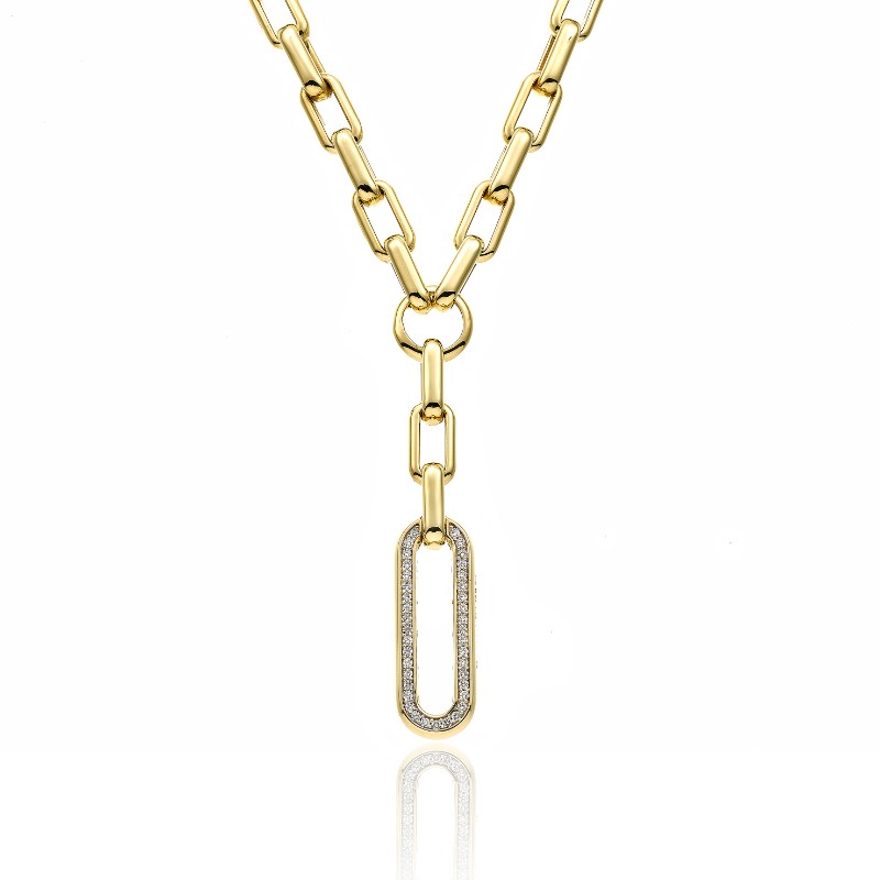 http://williambarthman.bluestar-apps.com/upload/product/CHIMENTO 18K YELLOW GOLD DIAMOND LINK X-TEND NECKLACE 0.42 VS-G 38.90GR. 