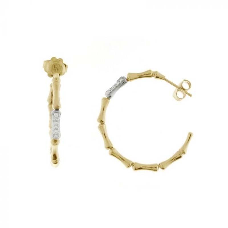 http://williambarthman.bluestar-apps.com/upload/product/CHIMENTO YG MEDIUM BAMBOO HOOPS W/1 DIAMOND SECTION  .20PTS. 