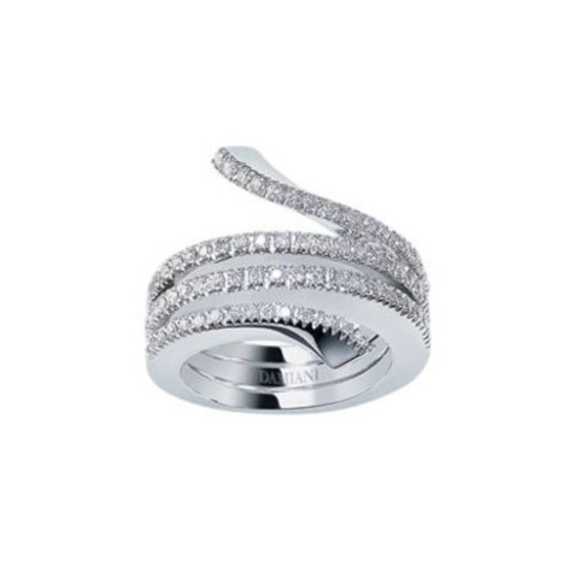 http://williambarthman.bluestar-apps.com/upload/product/DAMIANI 18K WHITE GOLD OPENED ENDED RING W/ DIAMONDS. DIAMOND WT=0.460