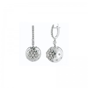 Damiani Paradise White Gold Diamond Earrings