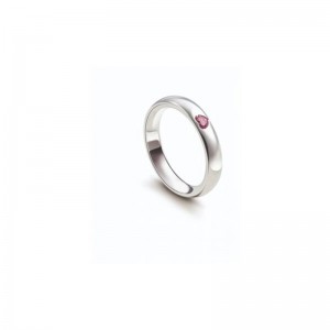 RING RUBY HEART CUT SIZE 13. 