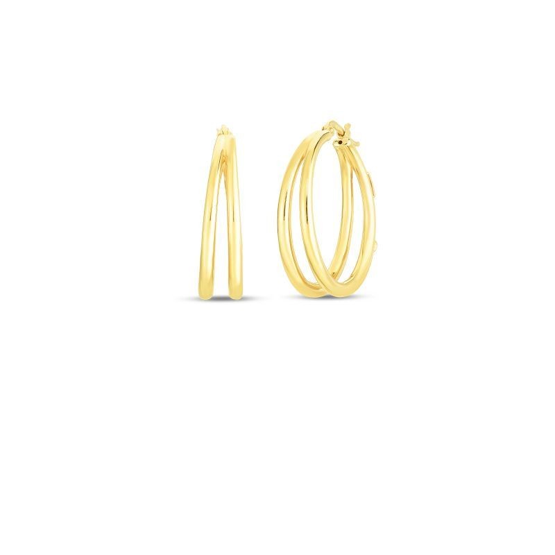 http://williambarthman.bluestar-apps.com/upload/product/Roberto Coin 18K Y Graduated 30Mm Thin Double Hoop Earring