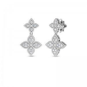 Roberto Coin 18K Gold & Diamond Drop Earring