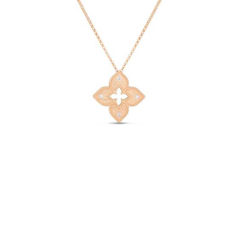 http://williambarthman.bluestar-apps.com/upload/product/ROBERTO COIN 18K ROSE GOLD DIAMOND PETITE VENETIAN PRINCESS NECKLACE 0.06. 