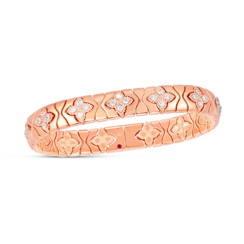 http://williambarthman.bluestar-apps.com/upload/product/18K ROSE AND WHITE DIAMOND ROYAL PRINCESS FLOWER BRACELET 1.38. 