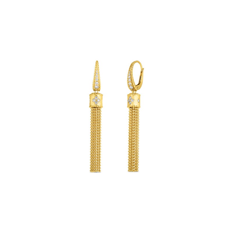 http://williambarthman.bluestar-apps.com/upload/product/18K YELLOW GOLD DIAMOND PRINCESS TASSEL EARRING .40CTW. 