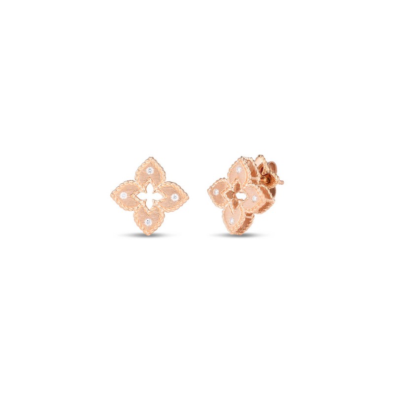 http://williambarthman.bluestar-apps.com/upload/product/18K ROSE GOLD DIAMOND PETIT VENETIAN EARRINGS XS 0.05. 