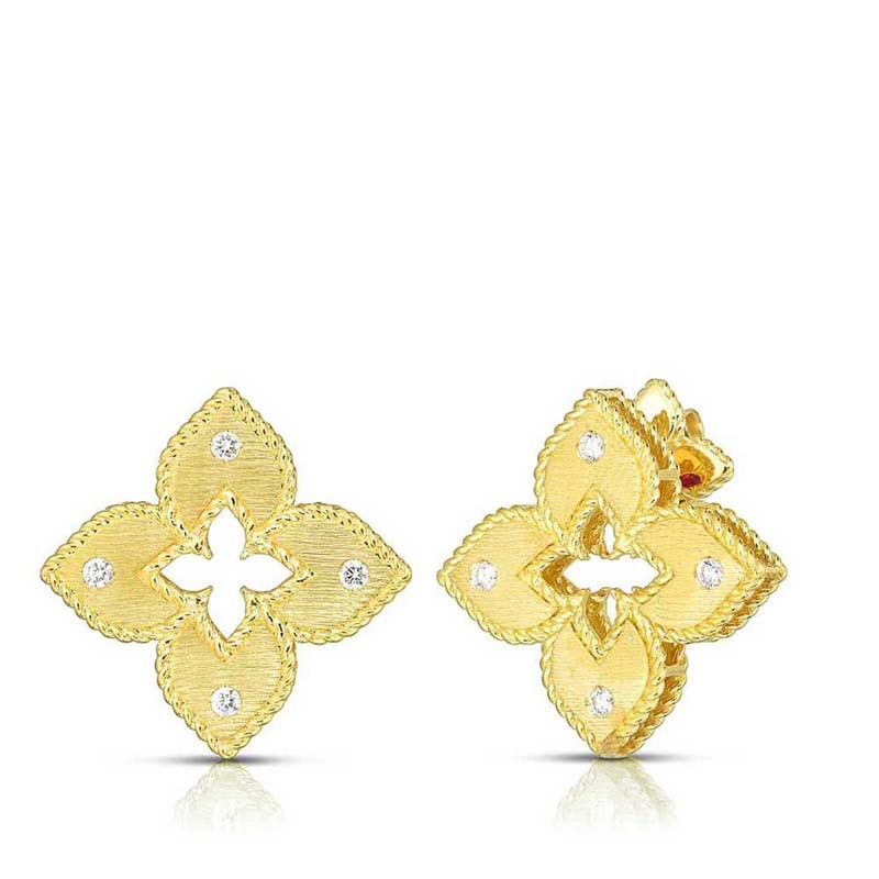 http://williambarthman.bluestar-apps.com/upload/product/18K YELLOW GOLD DIAMOND PETITE VENETIAN EARRINGS XS 0.05. 