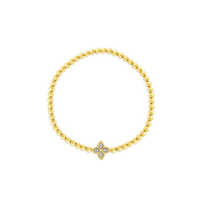 http://williambarthman.bluestar-apps.com/upload/product/18K YELLOW AND WHITE GOLD PRINCESS FLOWER BRACELET PETITE 0.02. 