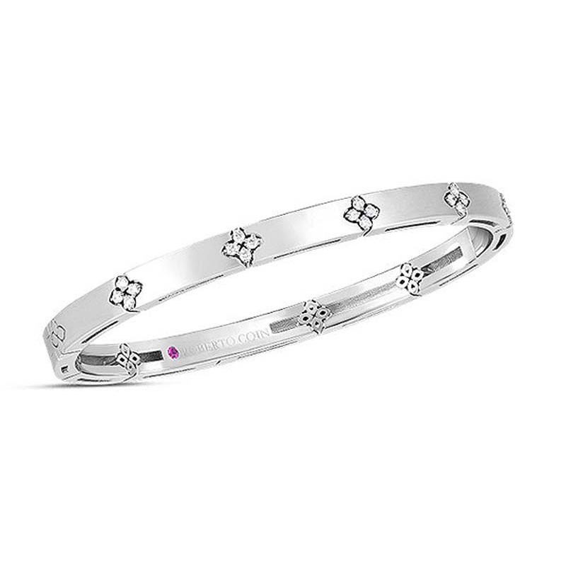 http://williambarthman.bluestar-apps.com/upload/product/18K WHITE GOLD DIAMOND LOVE BRACELET VERONA BANGLE 48X58 .15CTS. 