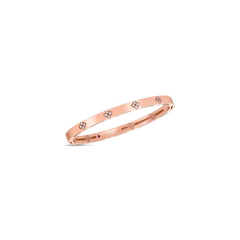 http://williambarthman.bluestar-apps.com/upload/product/18K ROSE GOLD DIAMOND LOVE IN VERONA BANGLE 0.15. 