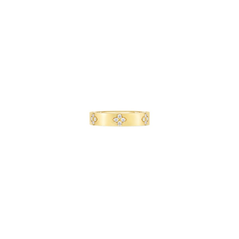 http://williambarthman.bluestar-apps.com/upload/product/Roberto Coin 18 Karat Yellow Gold Narrow Verona Diamond Accent Band