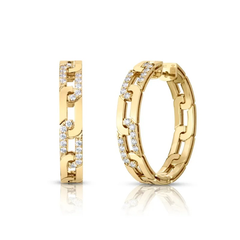 http://williambarthman.bluestar-apps.com/upload/product/ROBERTO COIN 18K YELLOW GOLD DIAMOND NAVARRA 25MM EARRINGS DIA-0.54. 