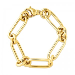 Roberto Coin 18Kt Gold Oro Classic Bracelet