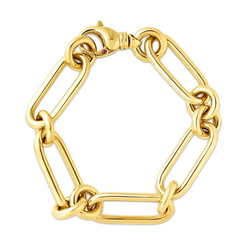 http://williambarthman.bluestar-apps.com/upload/product/Roberto Coin 18Kt Gold Oro Classic Bracelet