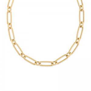 Roberto Coin 18k Yellow Gold ORO Classic Chain. 