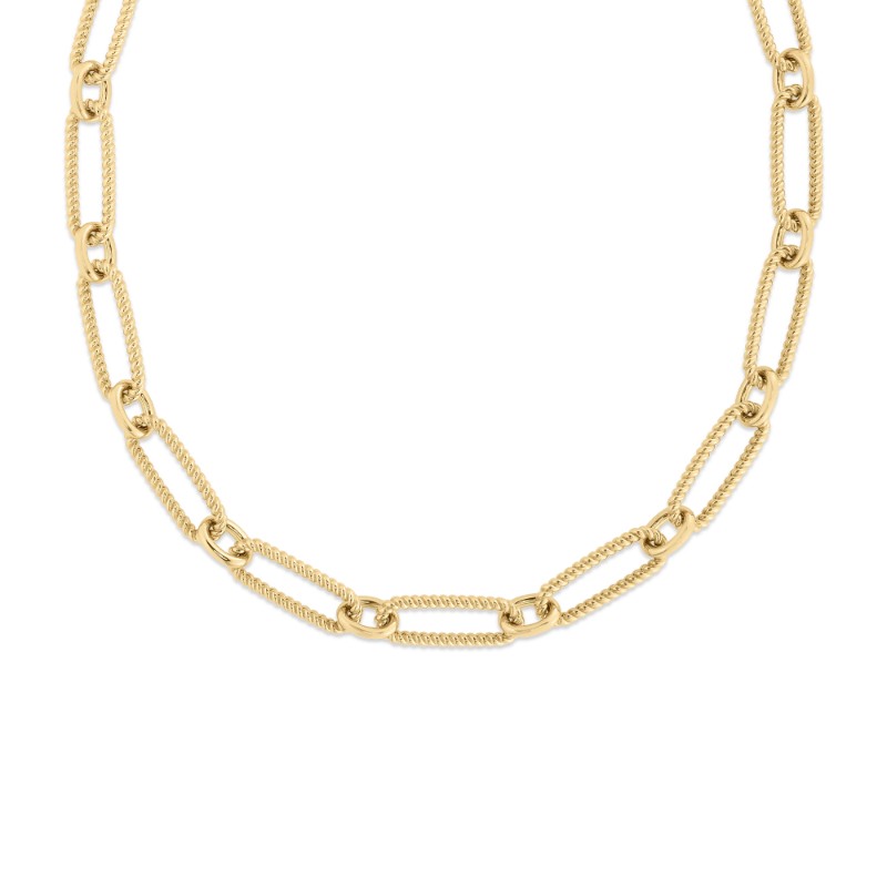 http://williambarthman.bluestar-apps.com/upload/product/Roberto Coin 18k Yellow Gold ORO Classic Chain. 