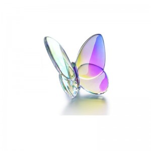 BACCARAT IRIDESCENT BUTTERFLY. 