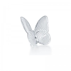 BACCARAT PAPILLON LUCKY BUTTERFLY DIAMANT CLEAR. 