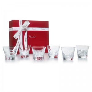 BACCARAT EVERYDAY TUMBLER SET OF 6. 