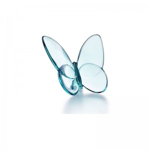 BACCARAT TURQUOISE BUTTERFLY. 