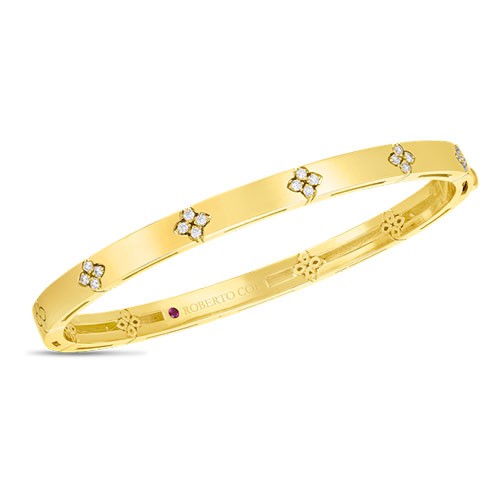 http://williambarthman.bluestar-apps.com/upload/product/Roberto Coin Love in Verona Bangle in 18K yellow gold with diamonds