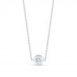 Roberto Coin 18k White Gold Diamond Necklace .10ctw.