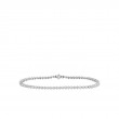 ROBERTO COIN 18K WHITE GOLD TENNIS BRACELET 1.55CT.