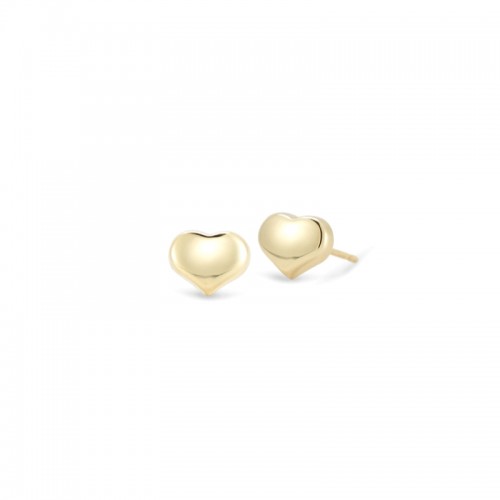 Roberto Coin 18K Gold Heart Stud Earrings