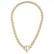 Laurenti Diamond Toggle Necklace