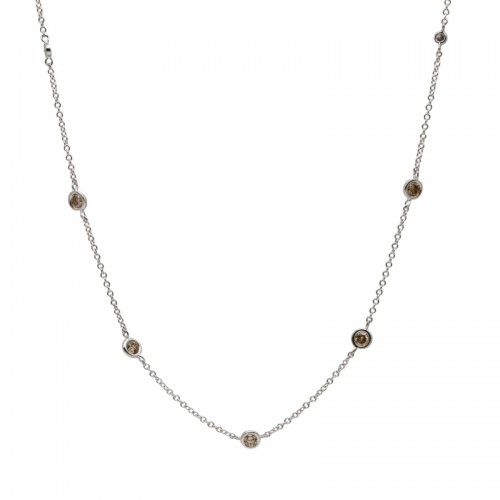 Laurenti Diamonds By the Yard Necklace