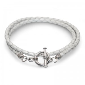 Laurenti Sophia Braided Double Tour Bracelet