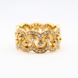 Convertible Crown Ring Set in 18k Yellow Gold