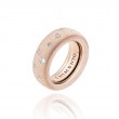 CHIMENTO 18K ROSE GOLD DIAMOND BRIO RING 0.44 VS-G 9.60GR.