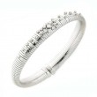18K WHITE GOLD STARDUST WHITE GOLD WITH DIAMONDS BRACELET.