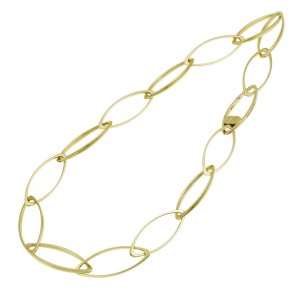 CHIMENTO 18K YELLOW GOLD LIN SENSI NECKLACE 0.03 VS-G.