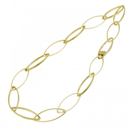 CHIMENTO 18K YELLOW GOLD LIN SENSI NECKLACE 0.03 VS-G.